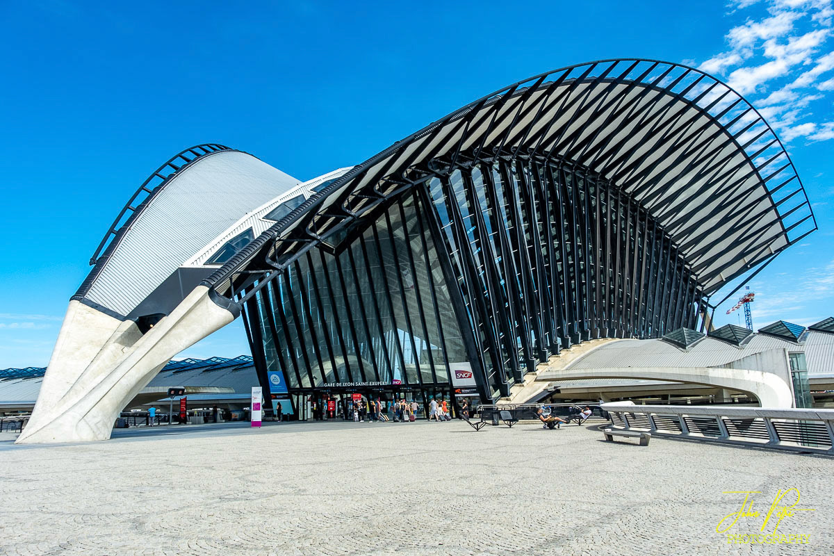 TGV rail station, Lyon, France