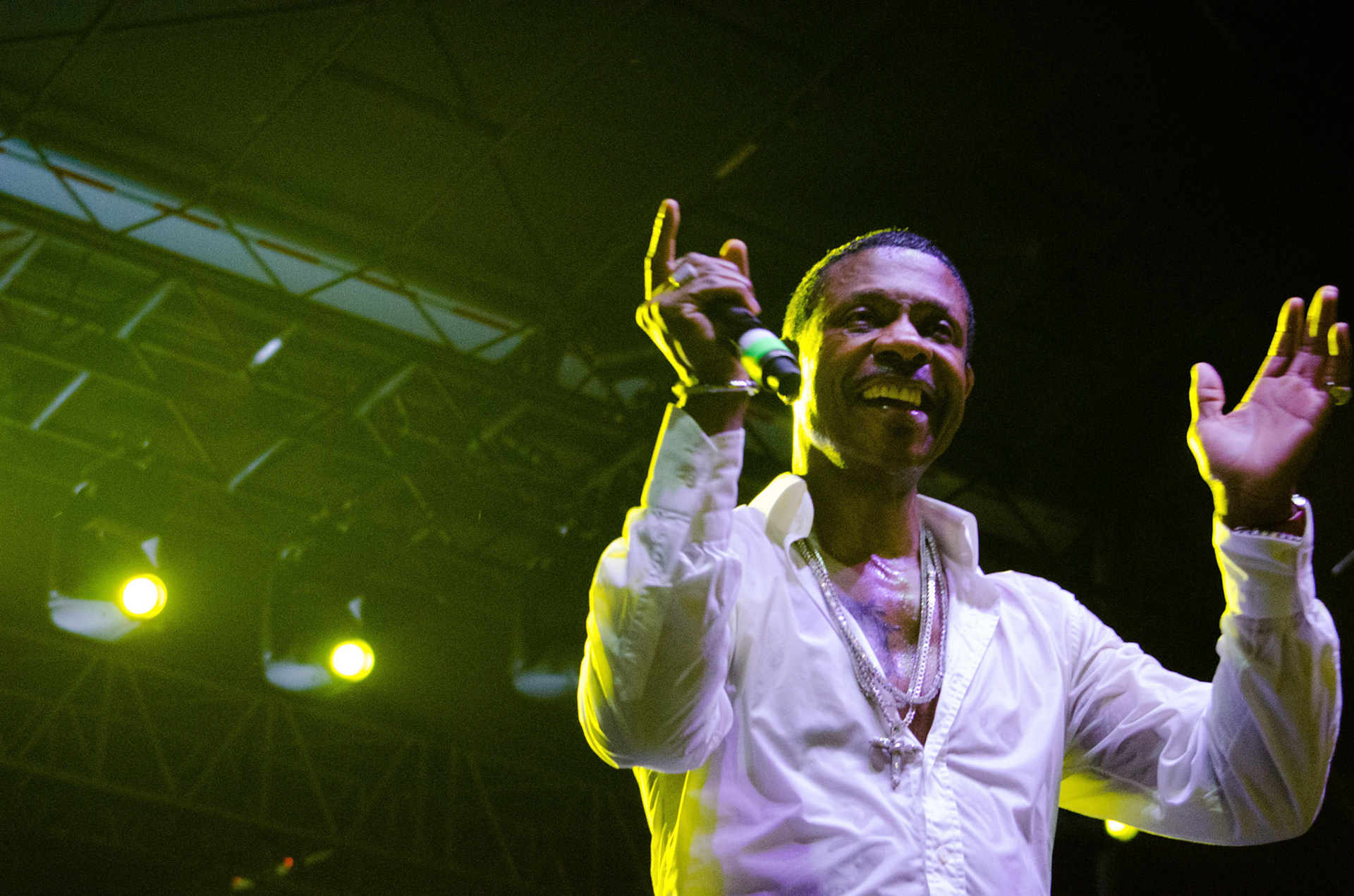 Keith Sweat at Urban Music Festival in Austin, TX  (2017).