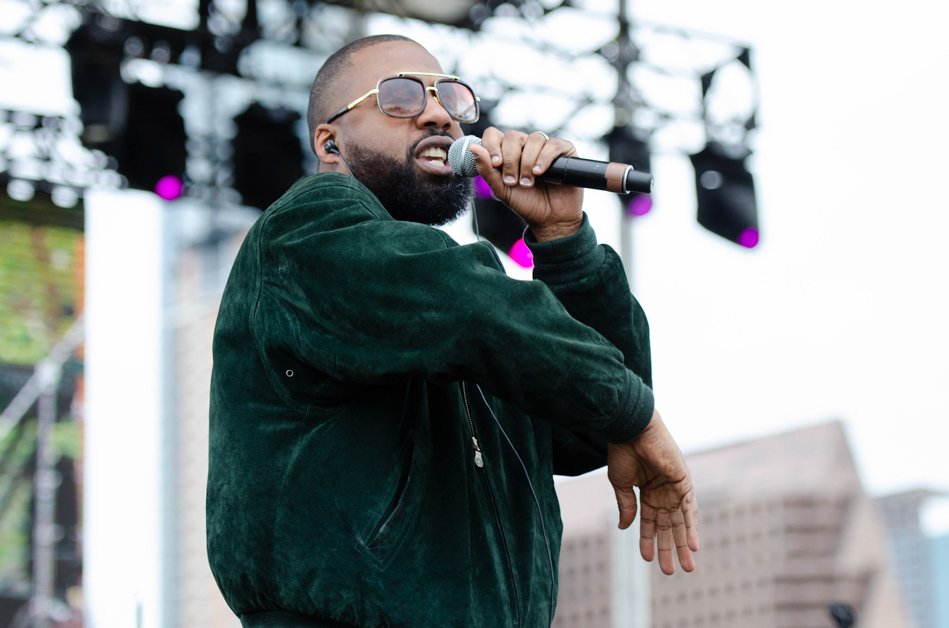 Bavu Blakes  at Urban Music Festival in Austin, TX (2019).