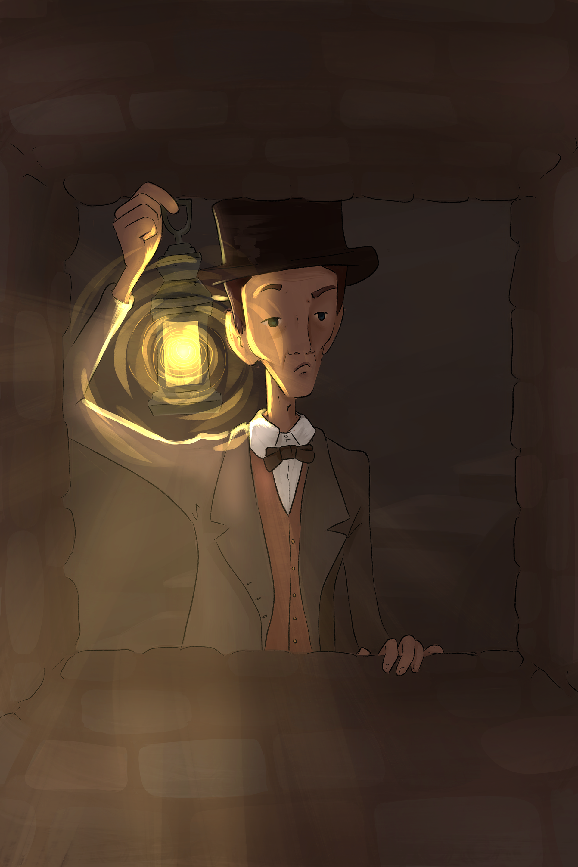 My inside illustration for "The Selected Adventures and Memoirs of Sherlock Holmes"