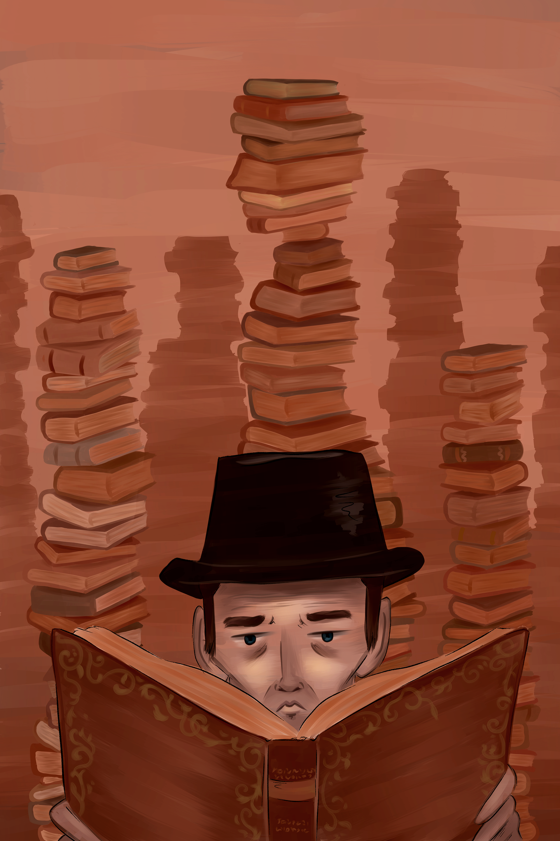 My inside illustration for "The Selected Adventures and Memoirs of Sherlock Holmes"