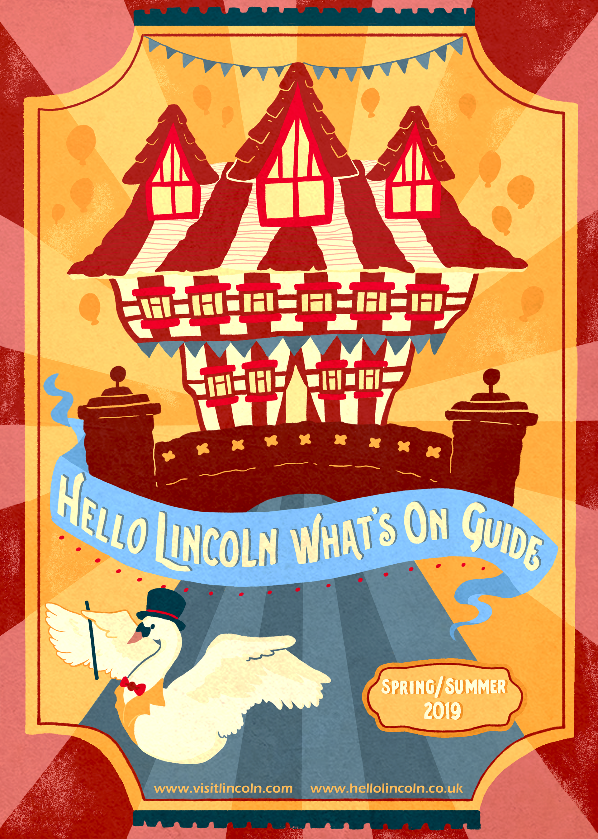 My front cover for the "Hello Lincoln" magazine