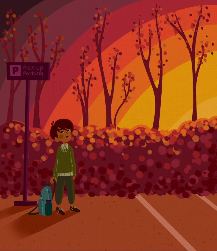 Inside illustration for my children's book 'That's Not True'