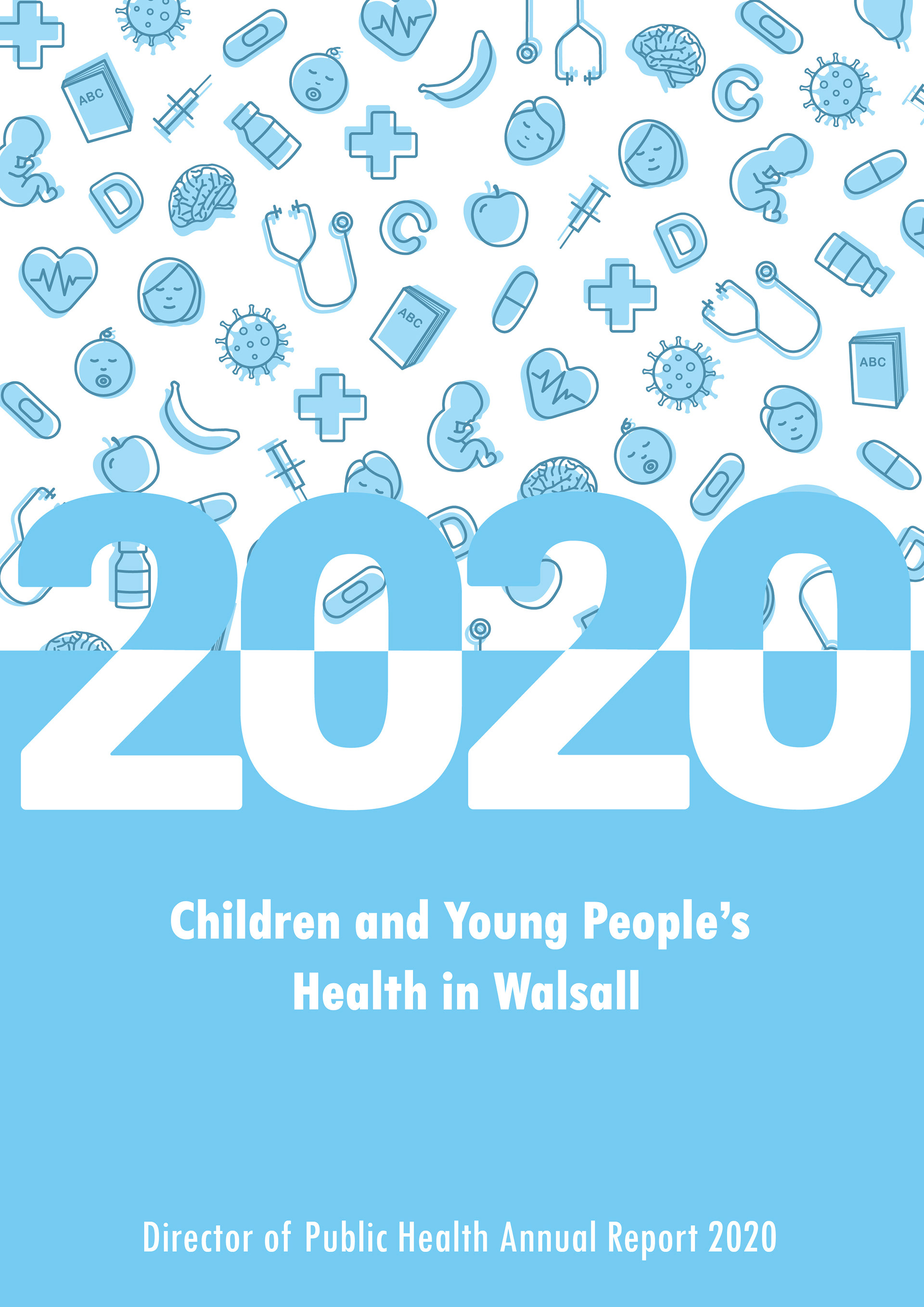 Courtney Stanley - Branding and Illustration - Walsall Council Annual Health Report Proposal