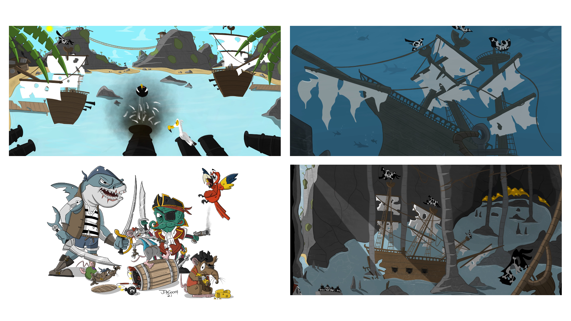JAMES GOOCH Character and Environment Illustration