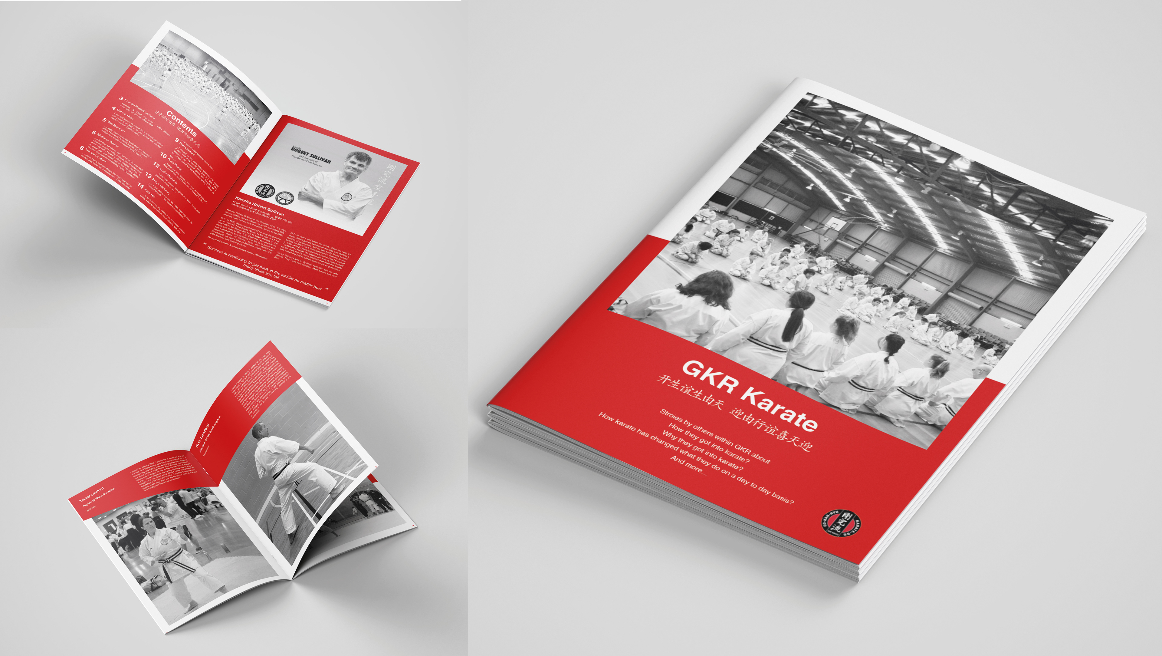 Zoe Brandon - Branding and advertising for GKR Karate