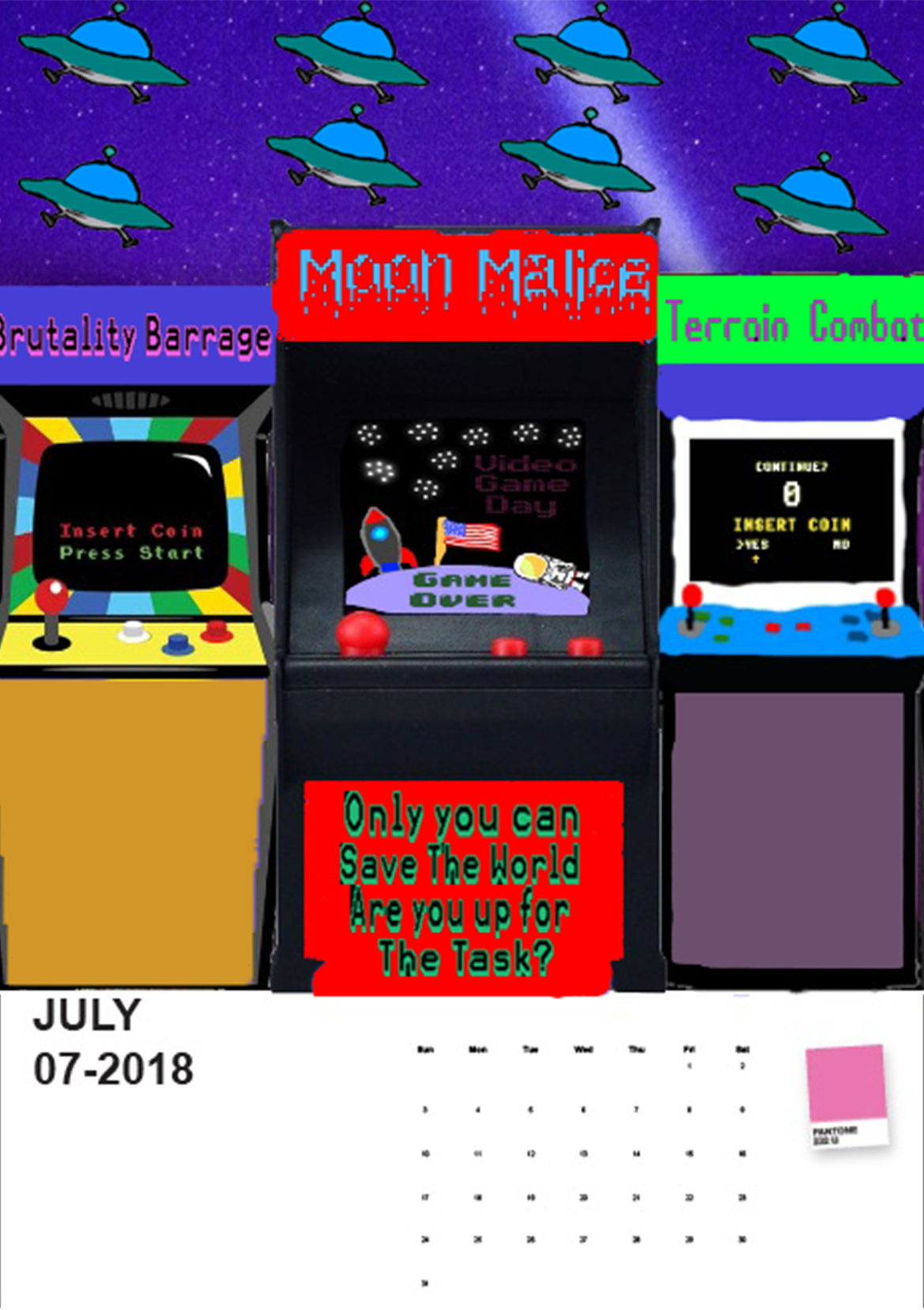 Adam Plenderleith - Calendar Illustration