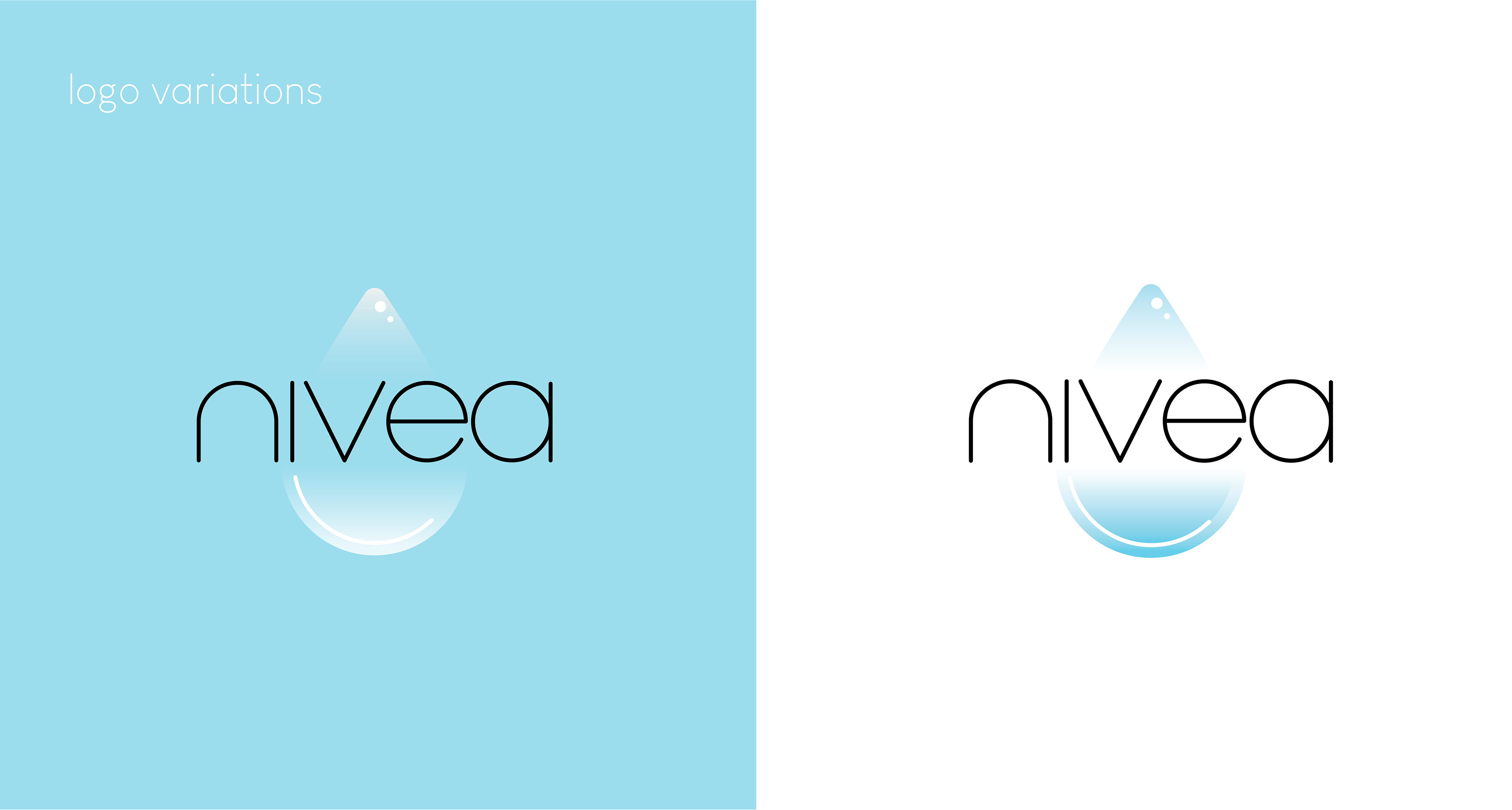 Renata Miron Nivea Logo Rebranding Concept