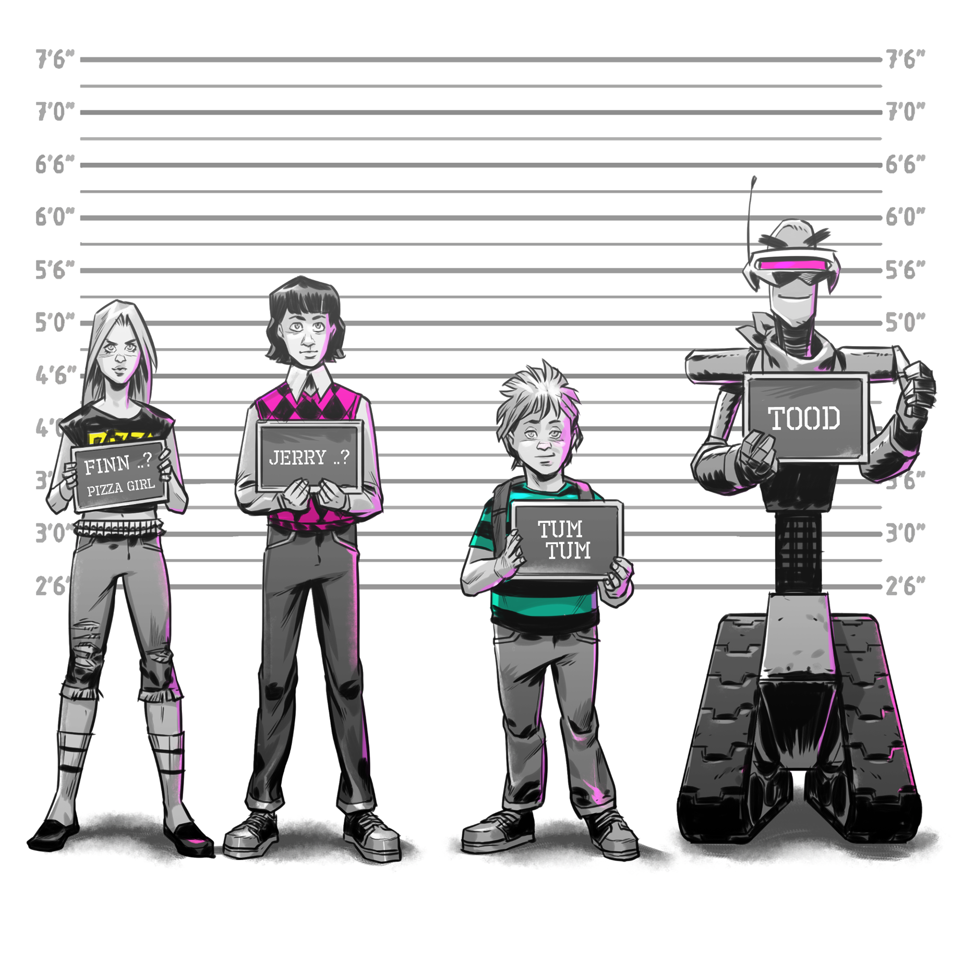 Inside booklet art