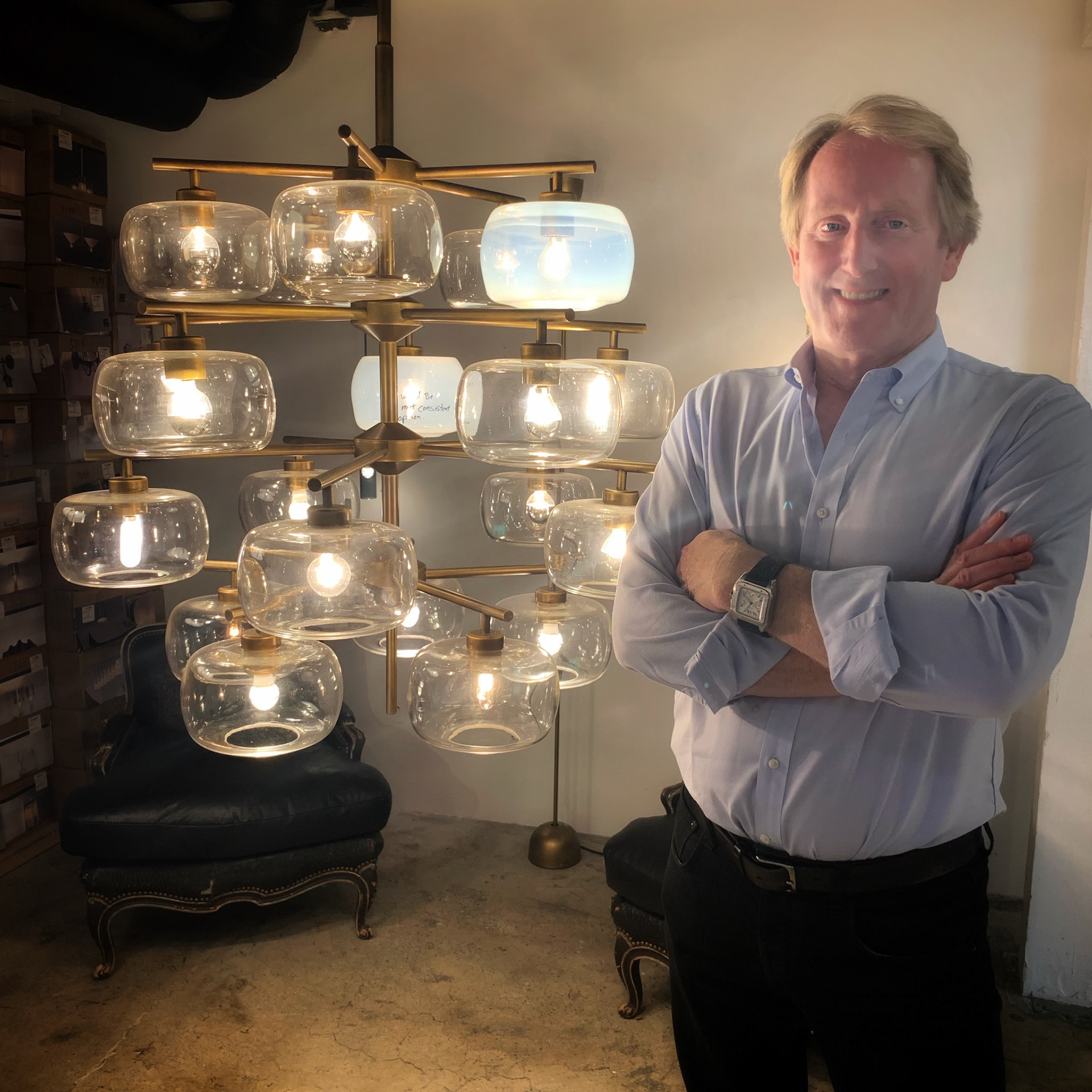 Jonathan Browning Studios specializes in creating inspirational and authentic interior lighting fixtures.