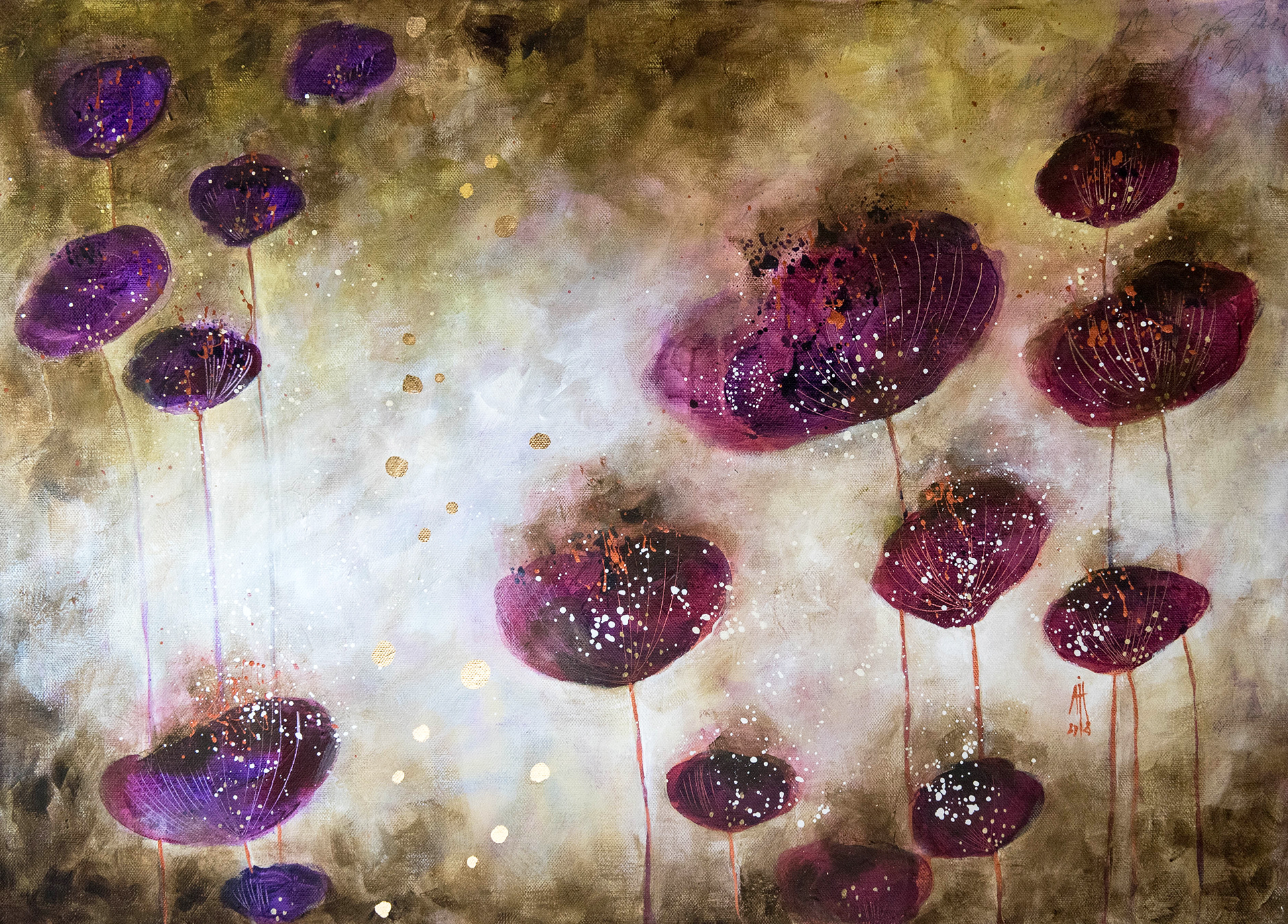 Decorative 2018 acrylic/canvas 50cm/70cm