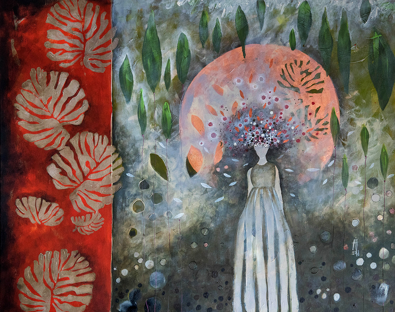 "Fantasy" 80cm/100cm 2018 acrylic/canvas