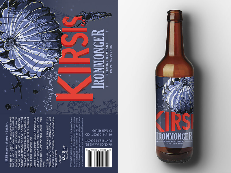 Kirsis: Beer Label