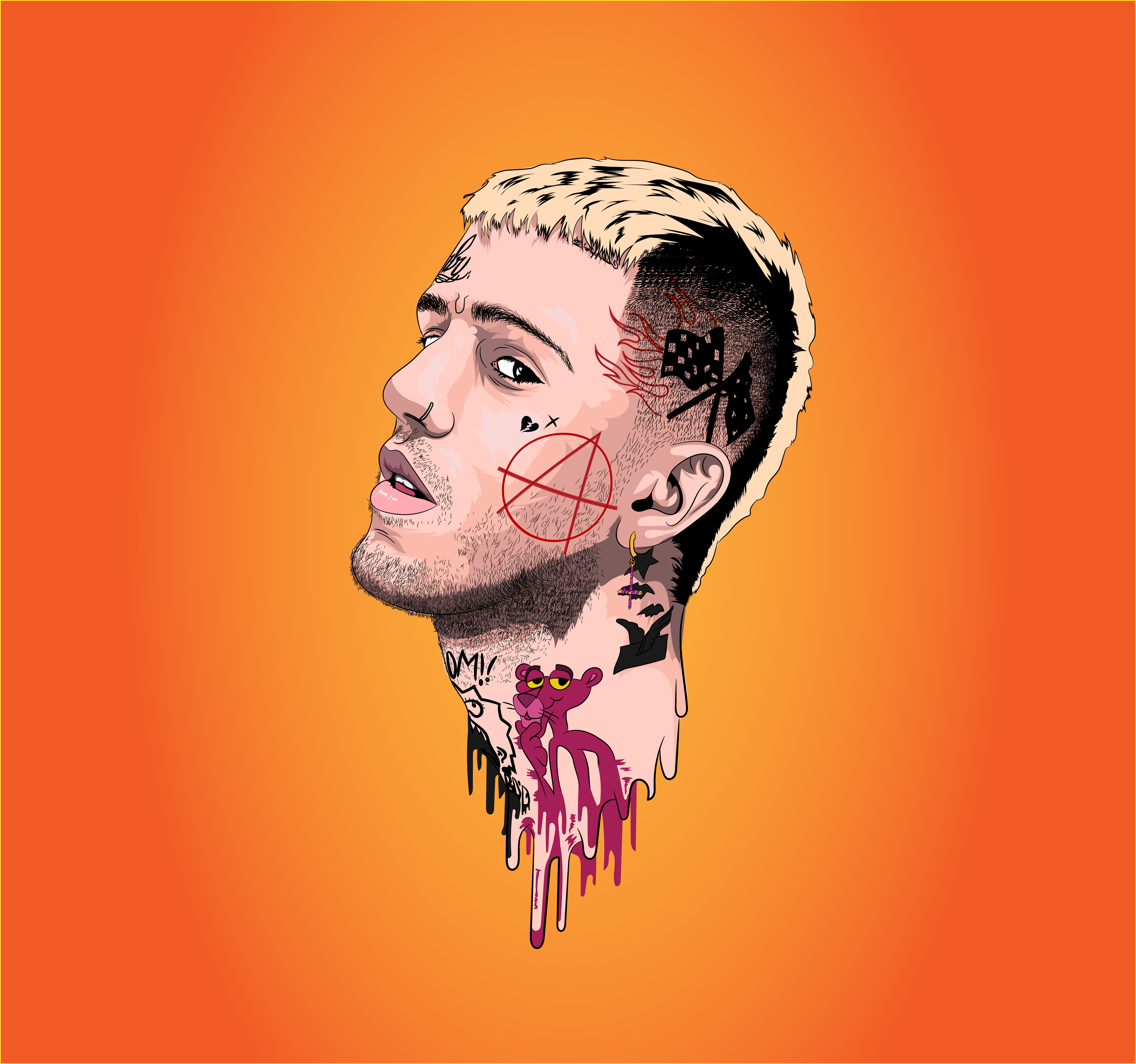 Lil peep artwork