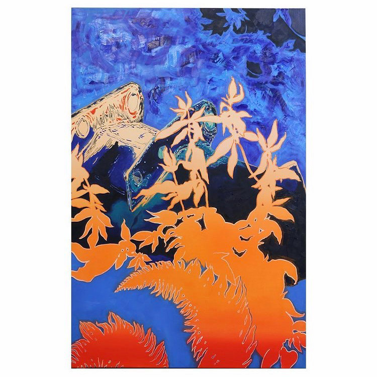 The Fall - Oil on canvas - 150 x 100 cm -2019