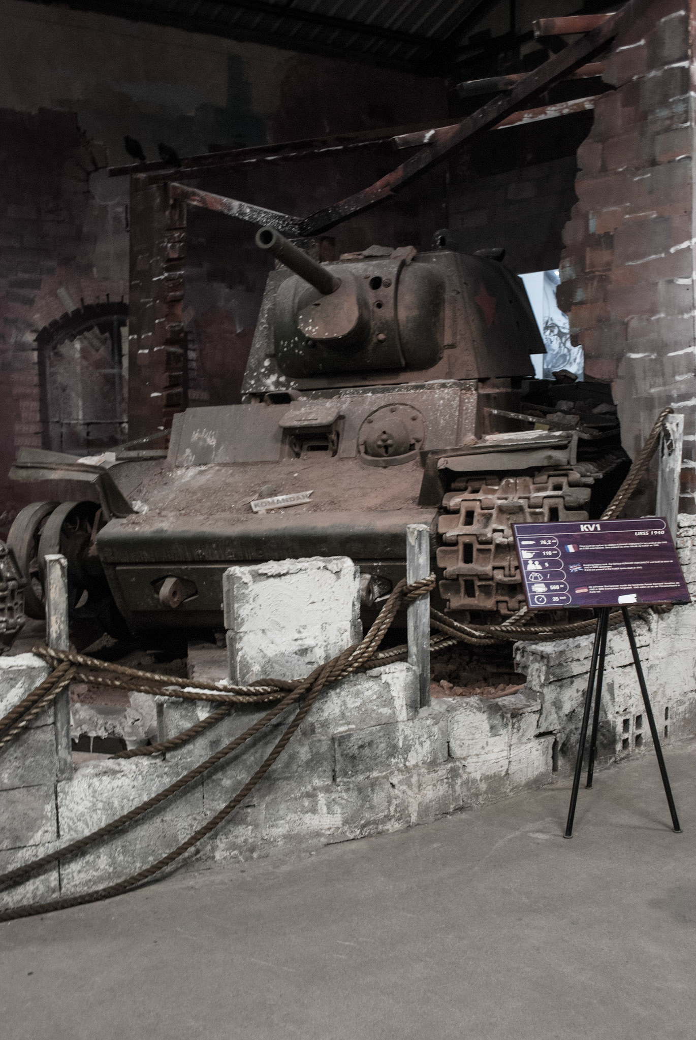 KV1 im Panzermuseum Saumur