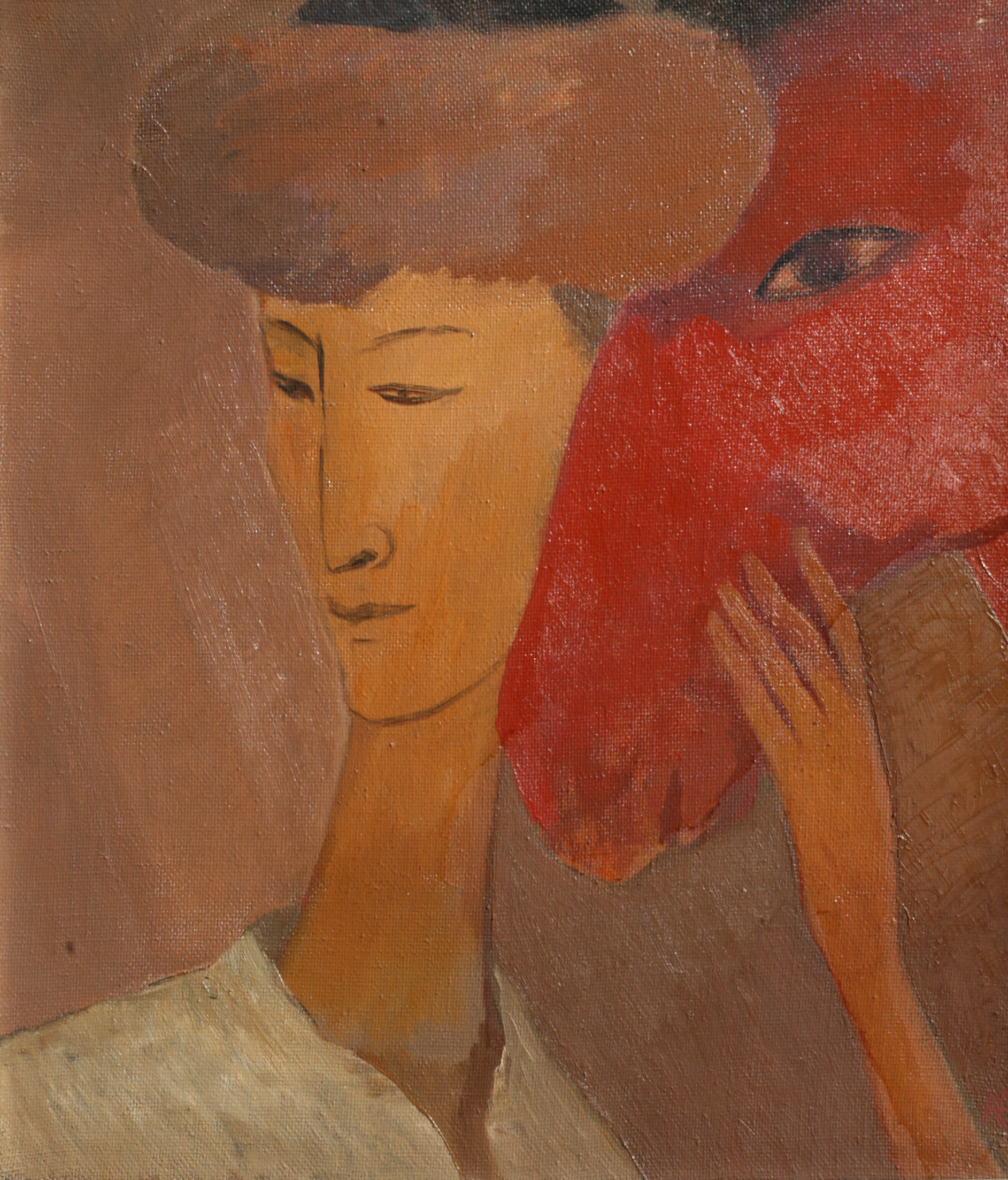 Юность. 1993 г., х.м., 63x55