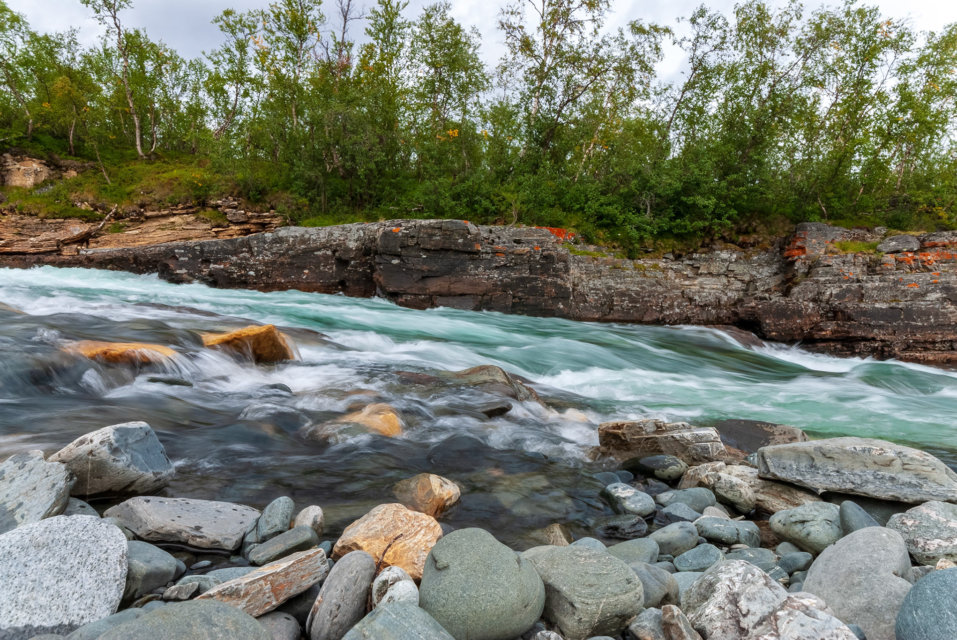 Abisko Kanjon, Abiskojokken