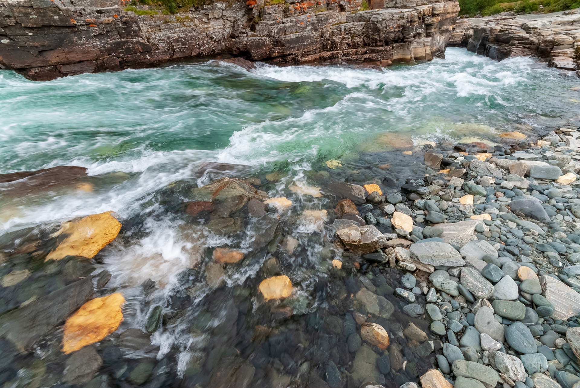 Abisko Kanjon, Abiskojokken