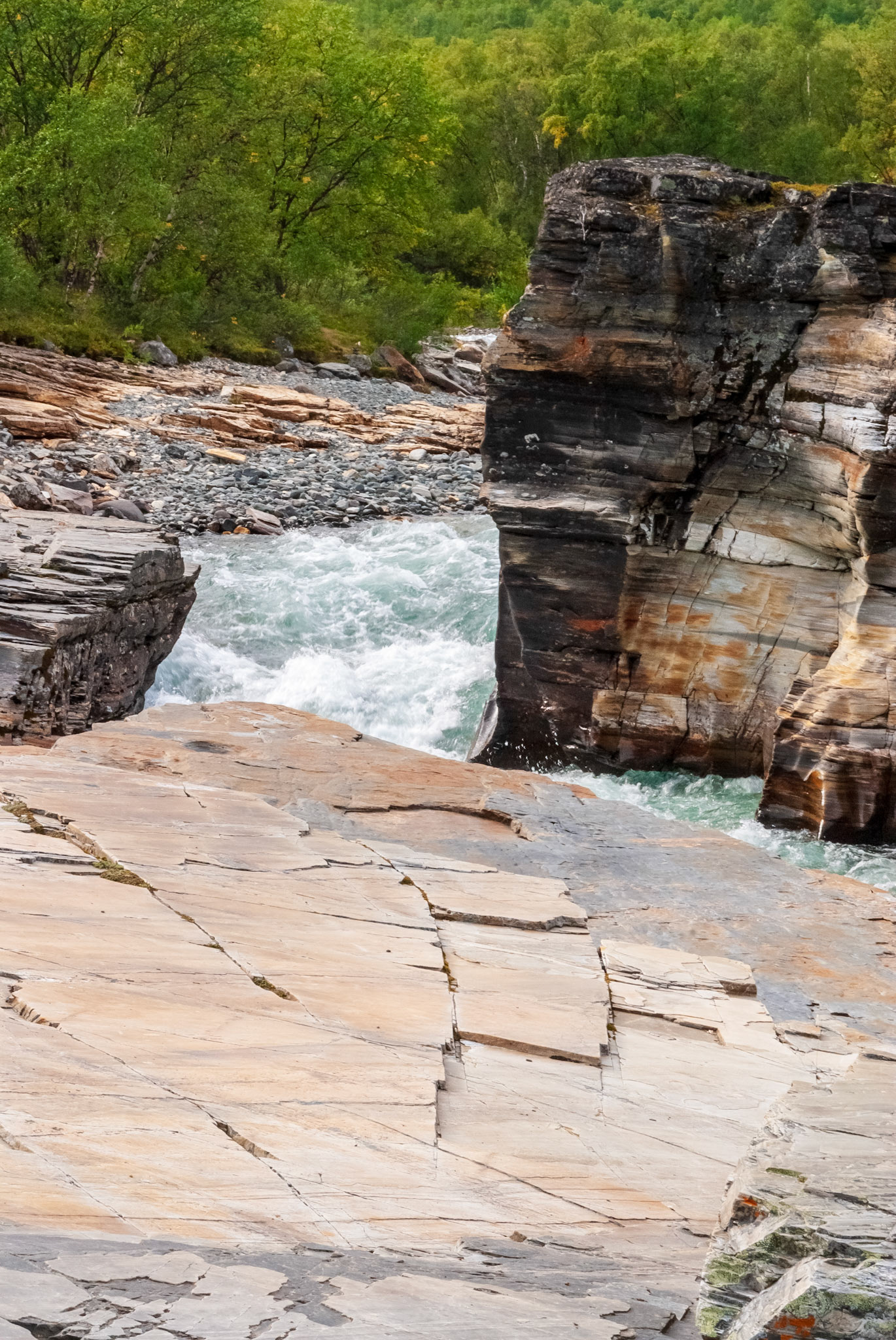 Abisko Kanjon, Abiskojokken