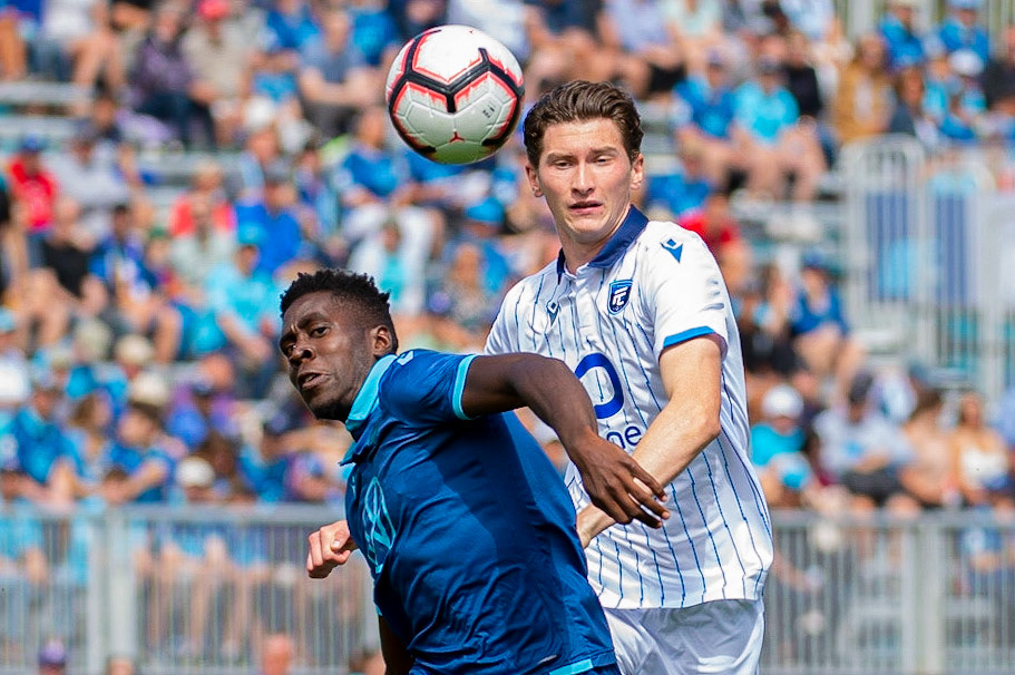Canadian Premier League  - HFX Wanderers FC vs FC Edmonton - Wanderers Grounds, Halifax, Nova Scotia - September 2, 2019. (Trevor MacMillan/CPL)