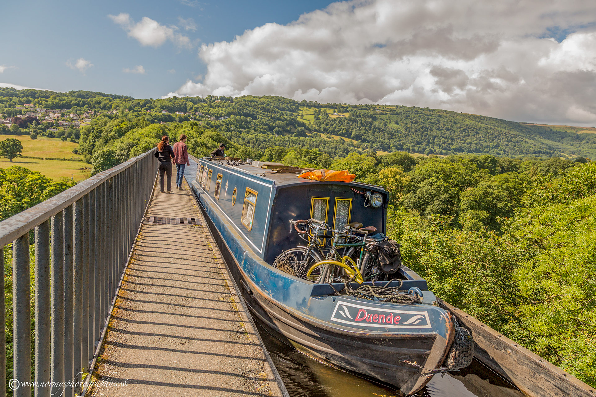 Setting off across