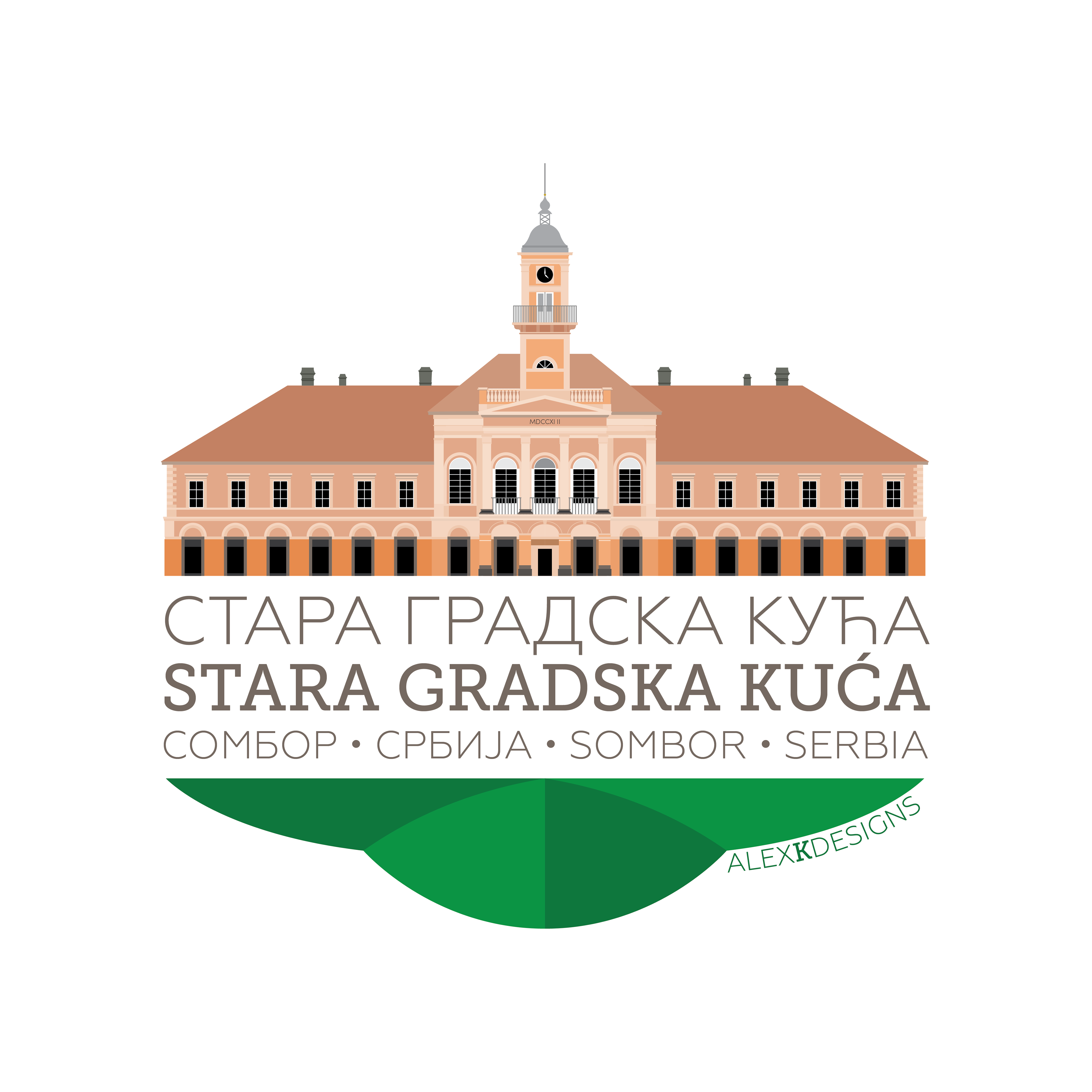 Stara Gradska Kuća, Adobe Illustrator CC