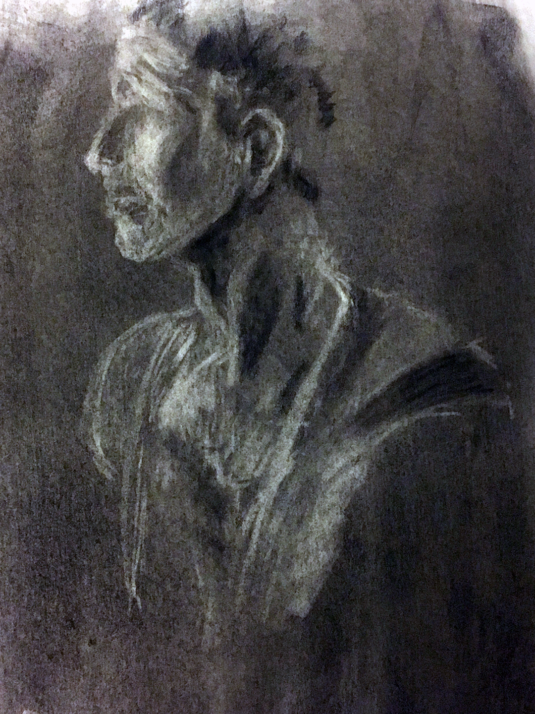 3 Hour life drawing - 2017 - Charcoal