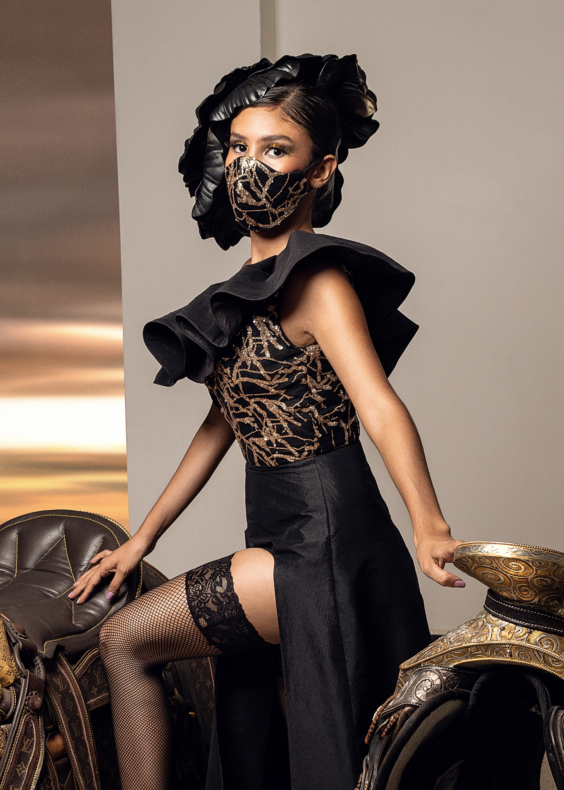 Foto: Eduardo Paralizabal MUA: Ariadna Beltrán Modelo: Mychelle Dorado Diseño: Alex Alamilla