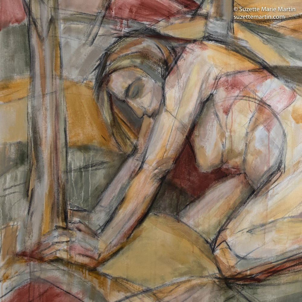 Detail; Solastalgia, Dryad of the Anthropocene