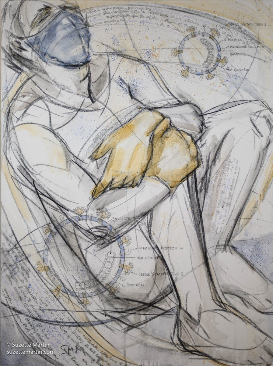Untitled, Pandemic Painting, V. 5