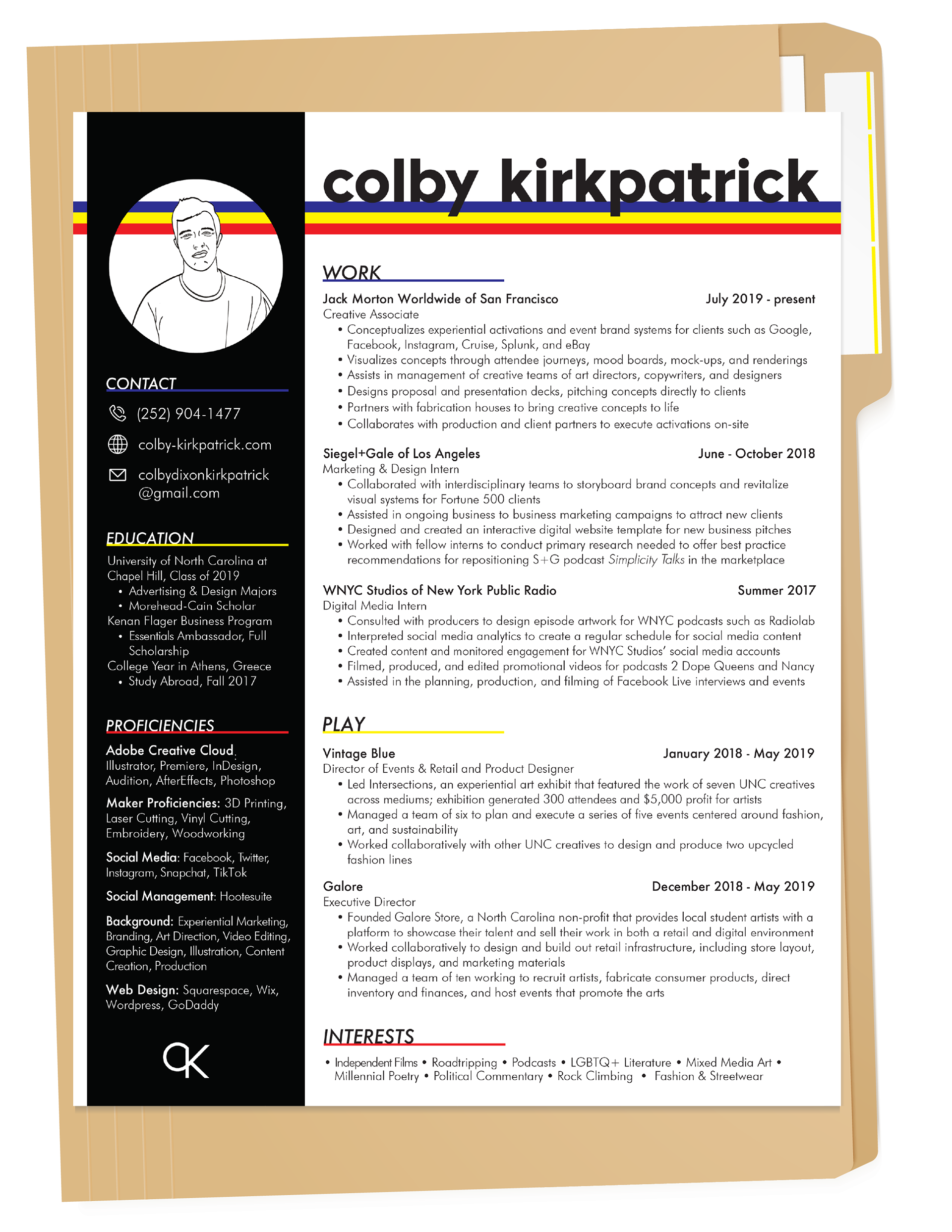 Colby Kirkpatrick Resume