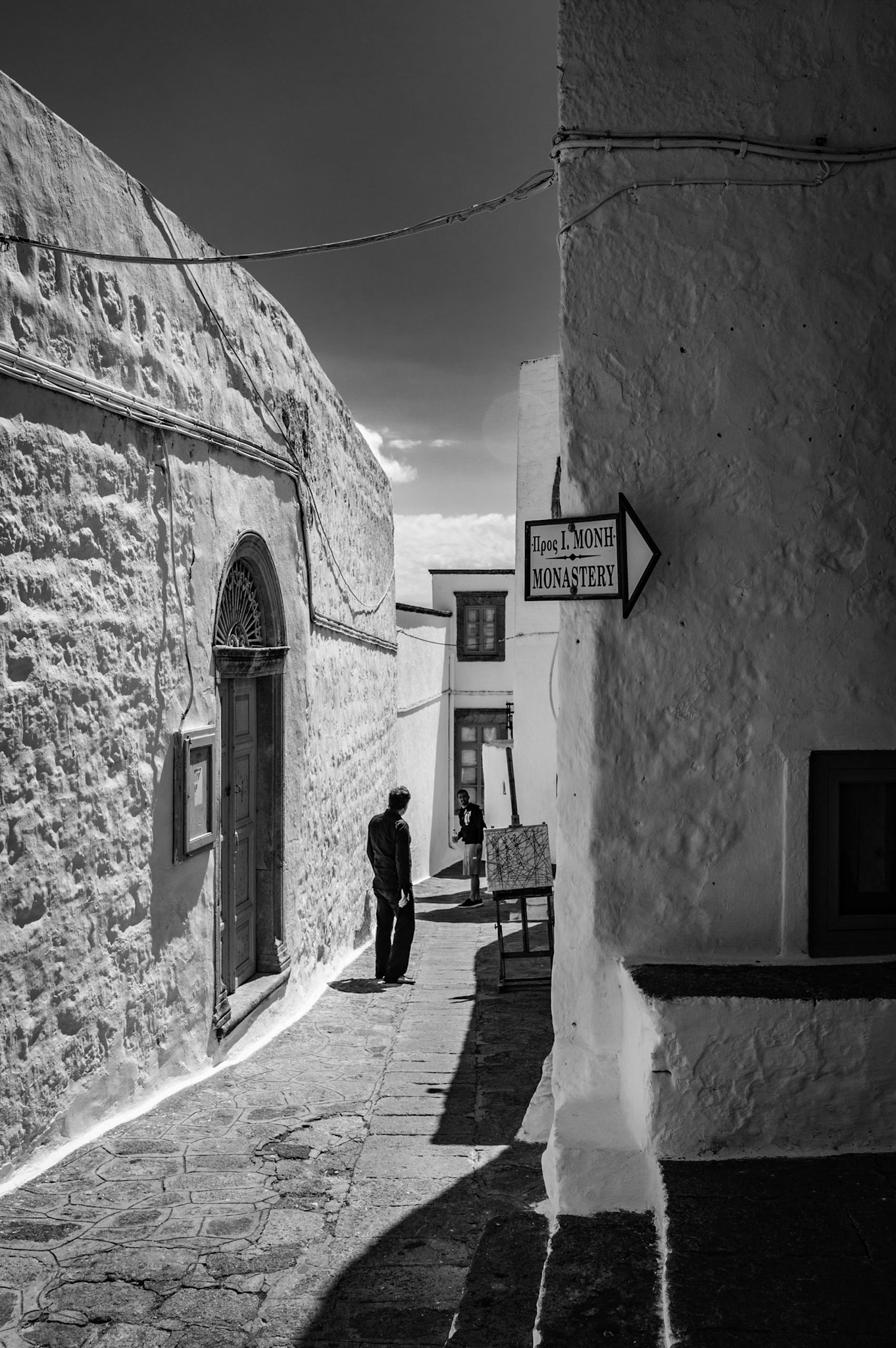 The Village of Chora, Patmos, Greece