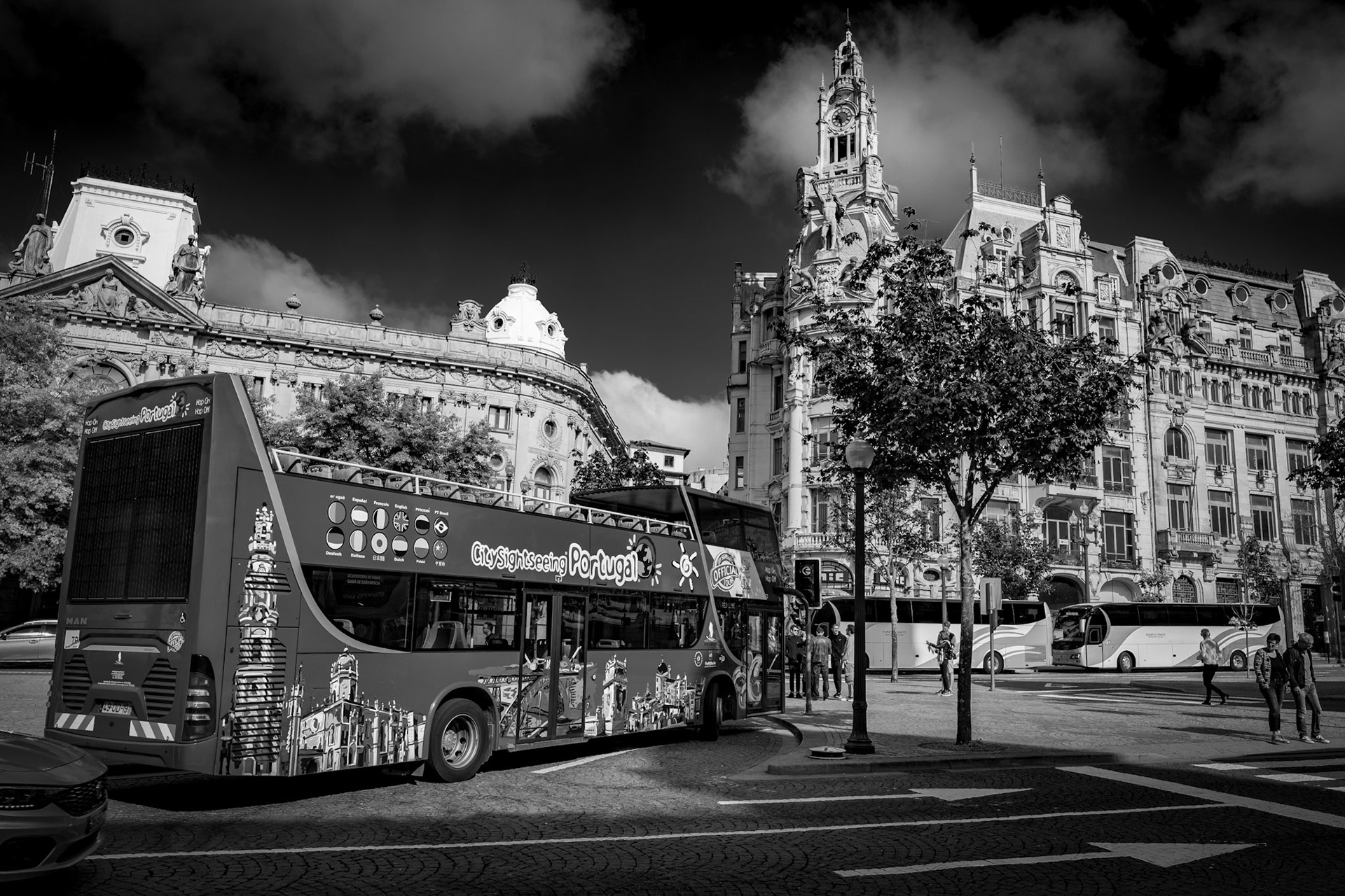 Prada Da Liberdade Square, Oporto, Portugal