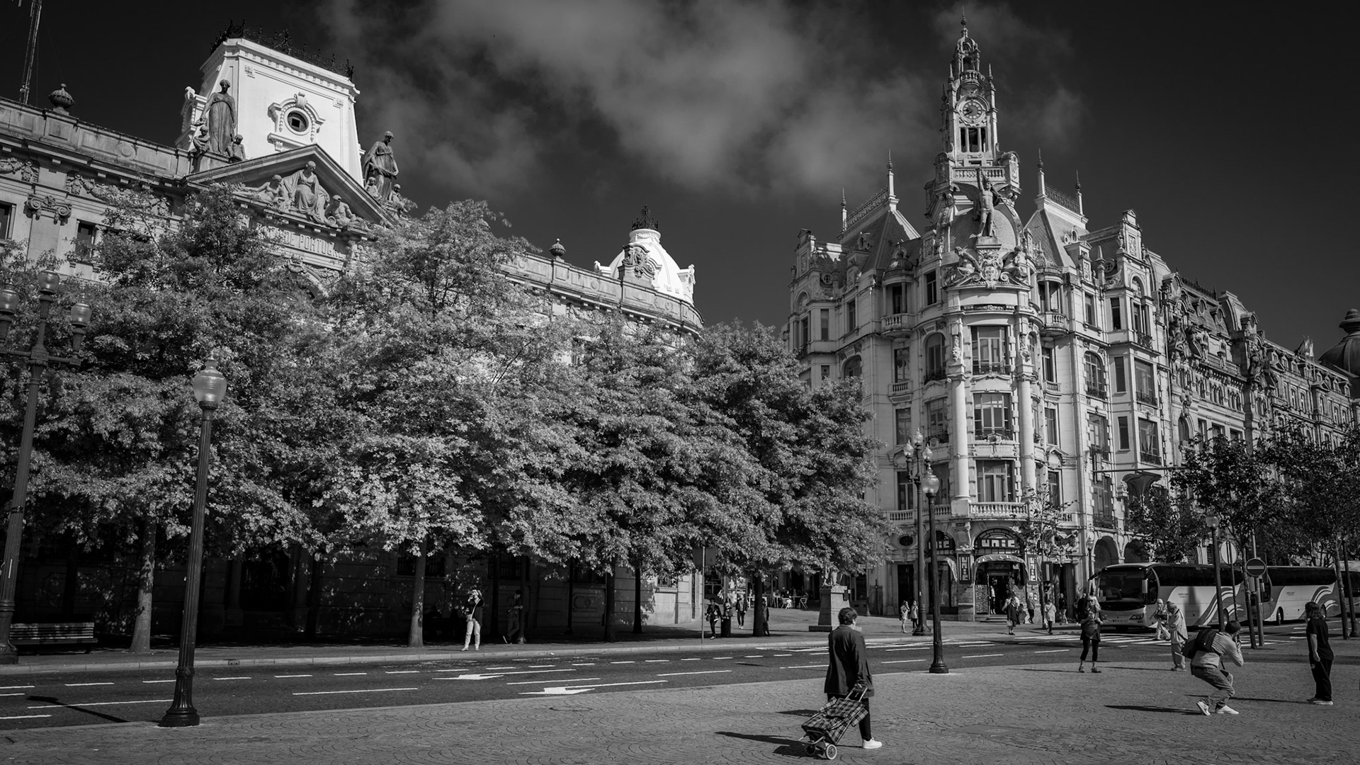 Prada Da Liberdade Square, Oporto, Portugal