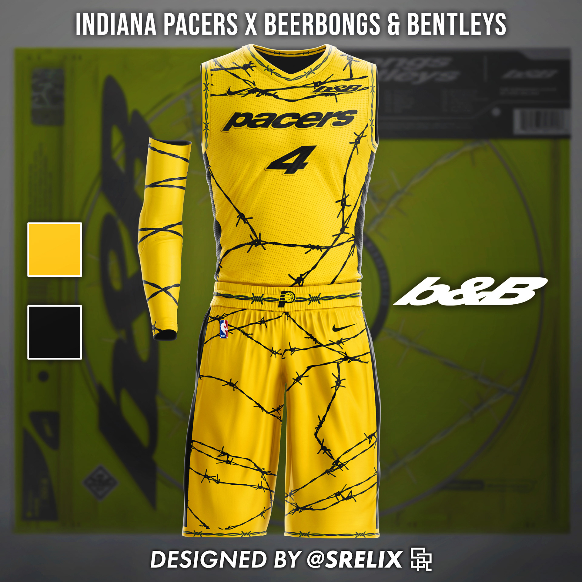 SRELIX Portfolio - NBA x Hip-Hop Jersey Concepts