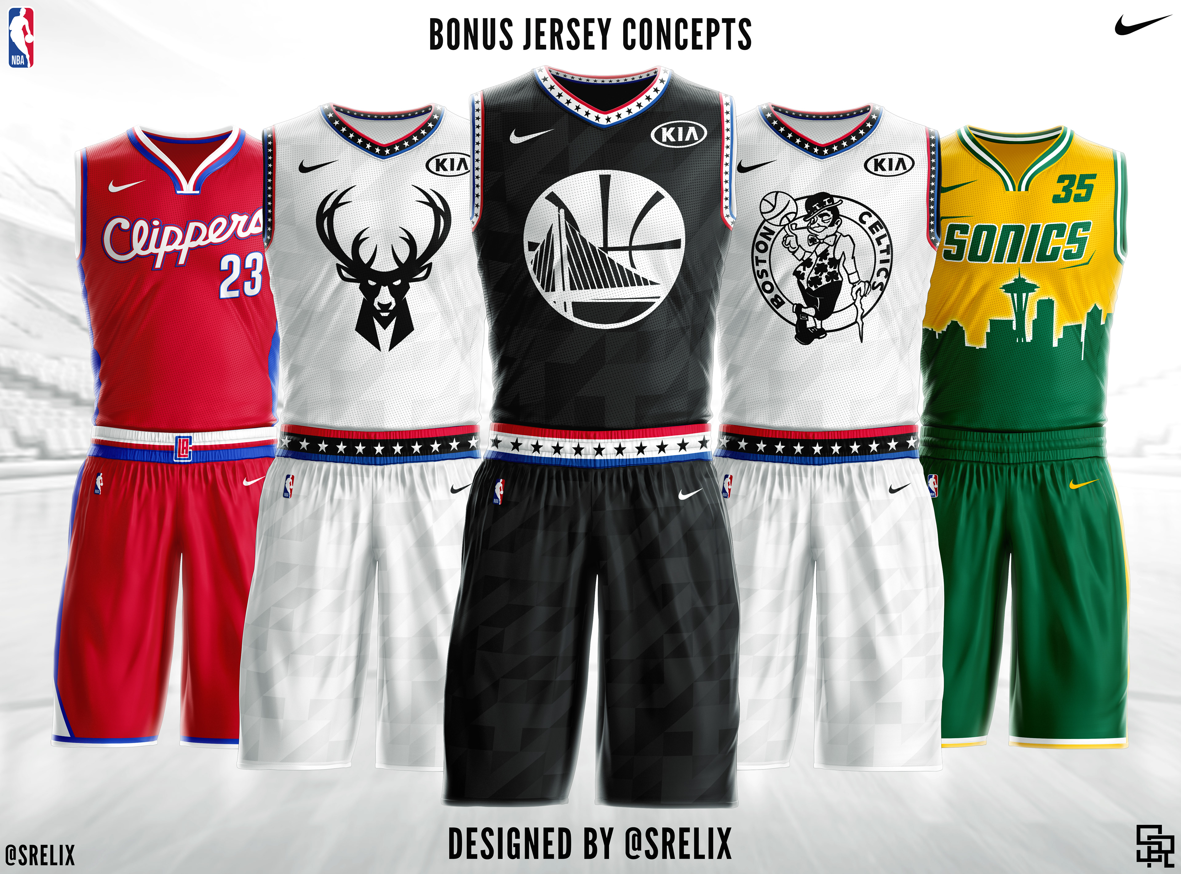redesigned nba jerseys