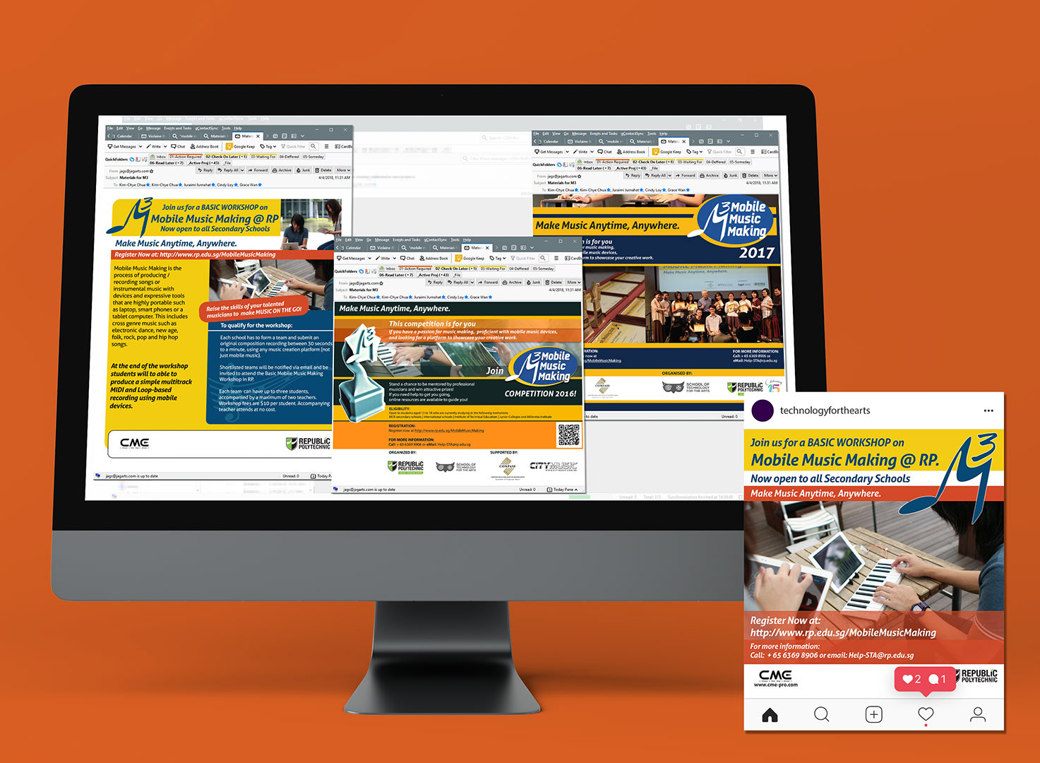 Email & social marketing