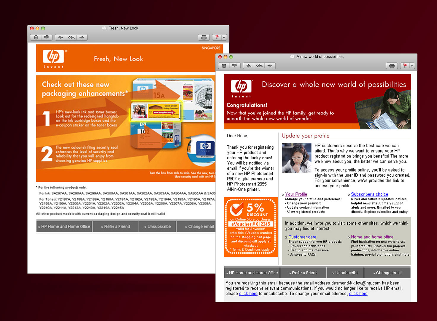Email marketing