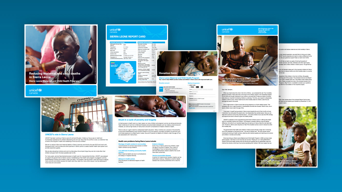 2011 Unicef Campaign - Graphic Design by Wesley Corbett