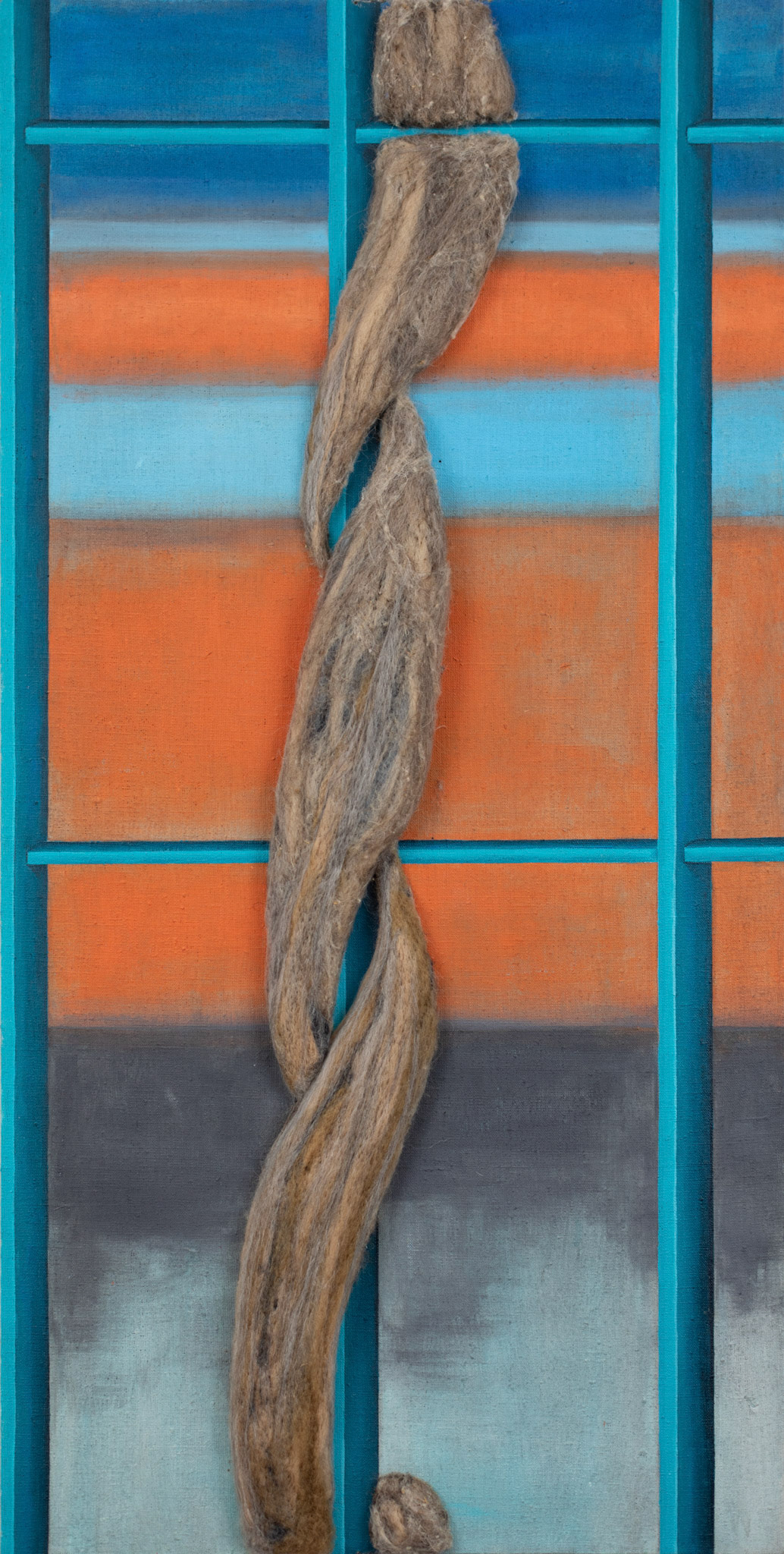 Vine 24"x48" (Acrylic and Wool)
