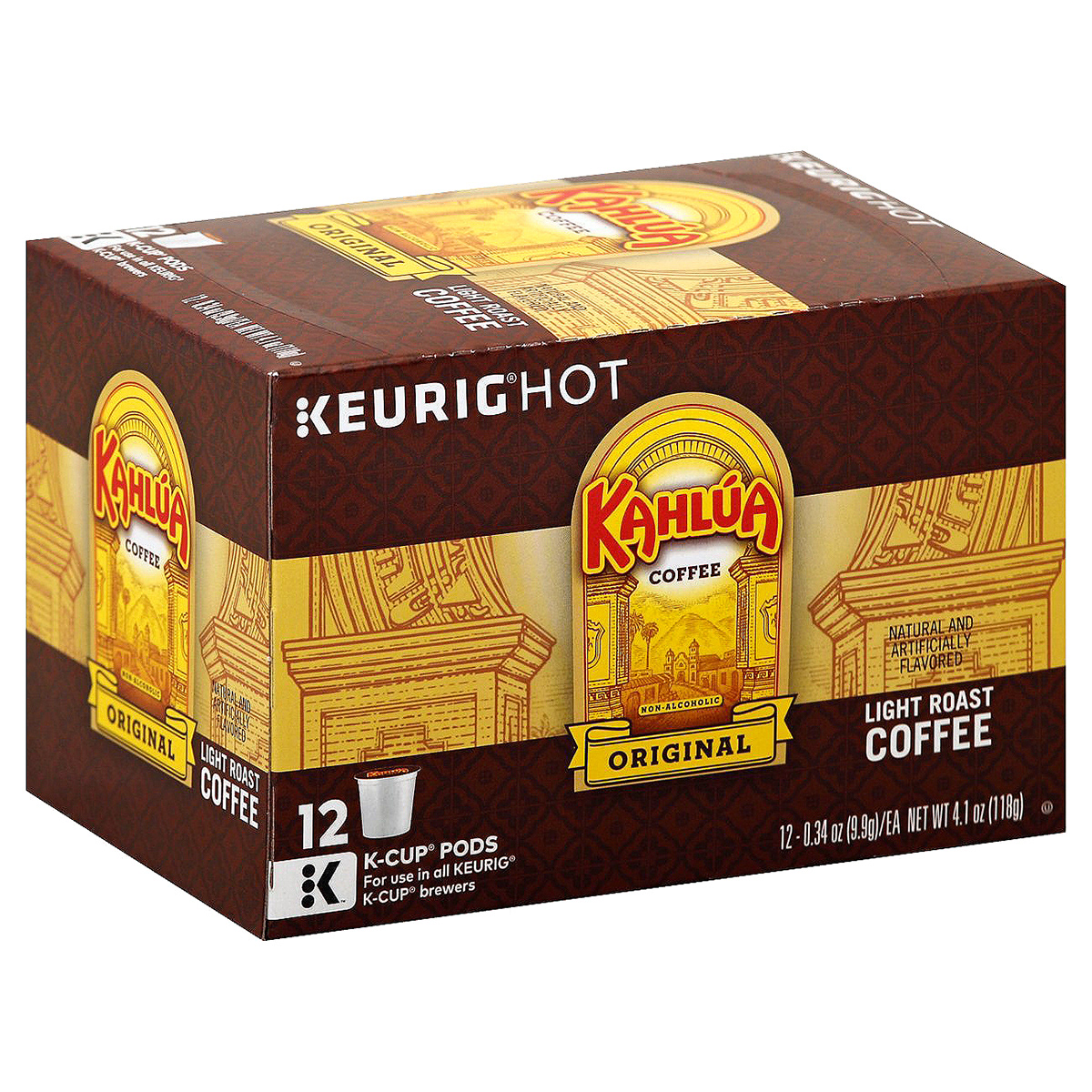Steven Noble - Kahlua Packaging Label Illustrated by Steven Noble