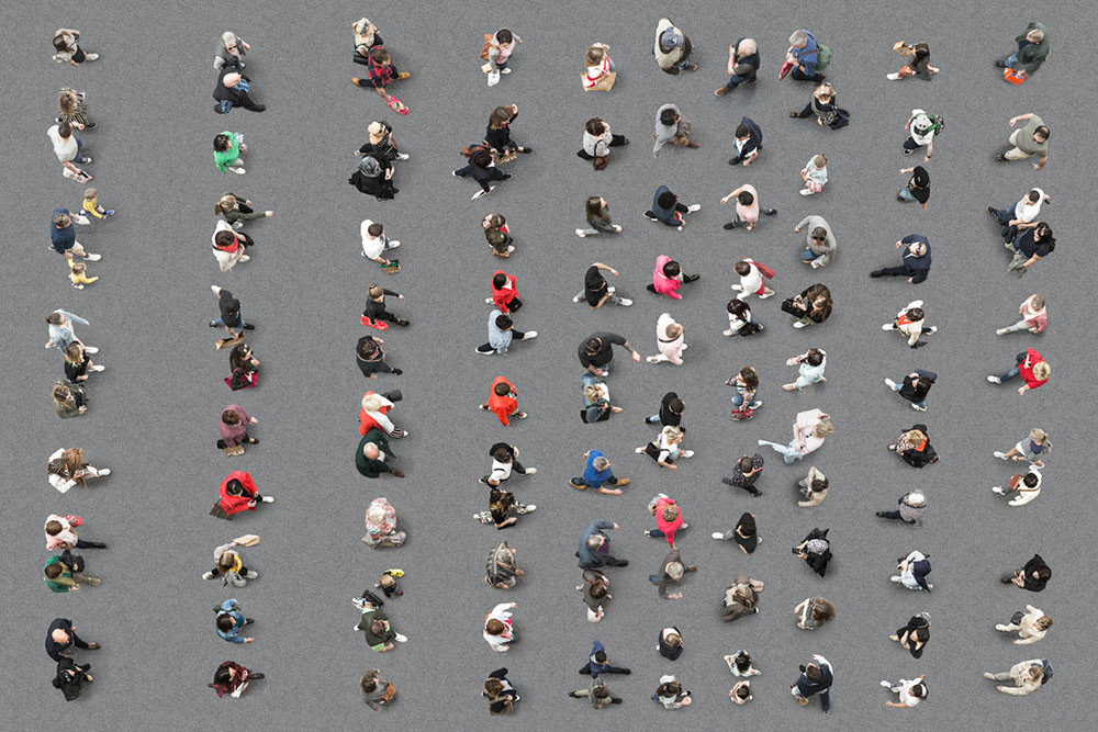 Line Up, Courtrai – Belgium - 90x60cm