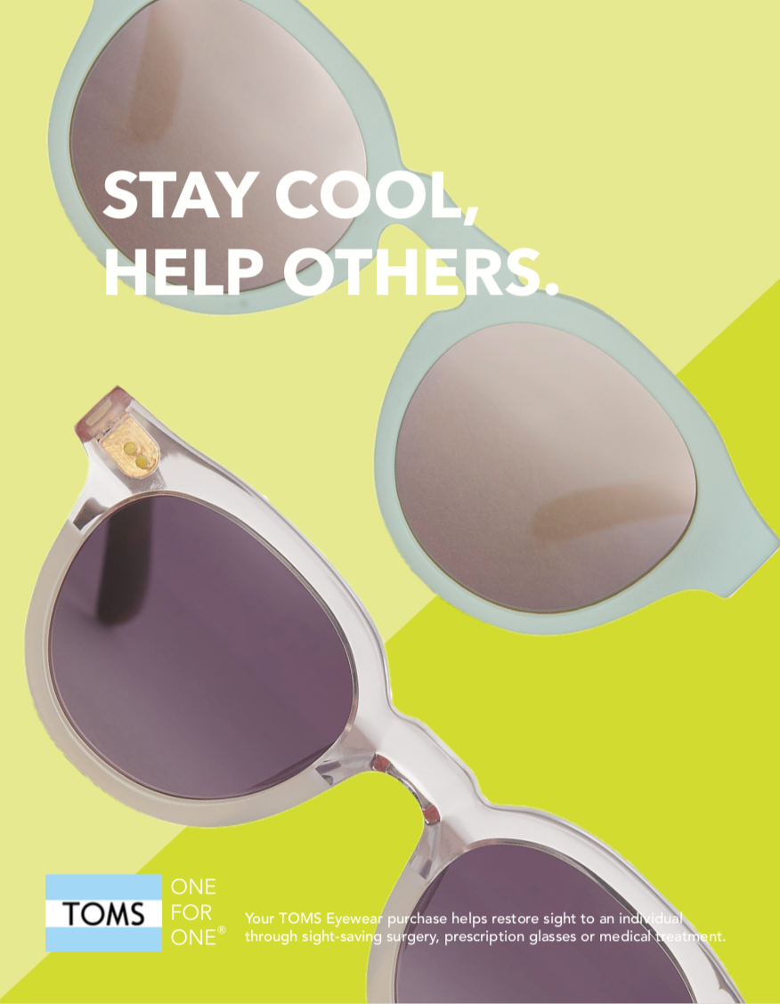TOMS Magazine Ad