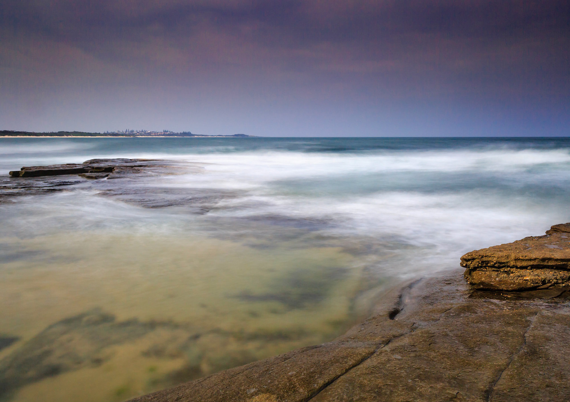 Artistic Seascape - Green Point Yamba