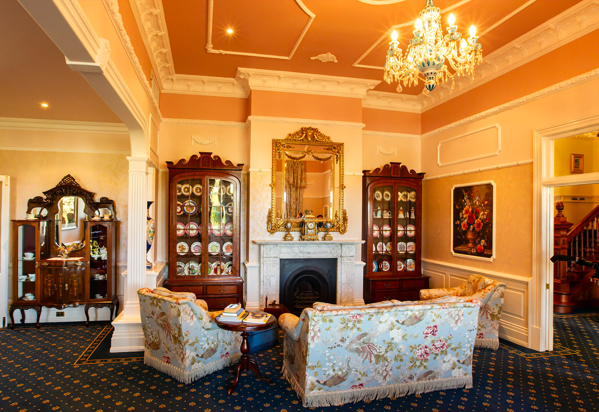 Antique Sitting Room Setting