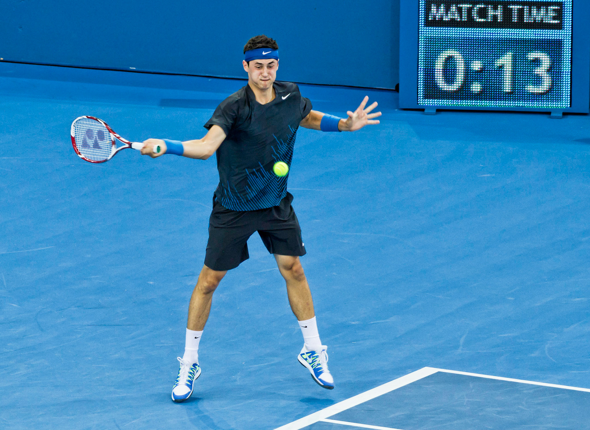 Bernard Tomic - Brisbane International Tennis