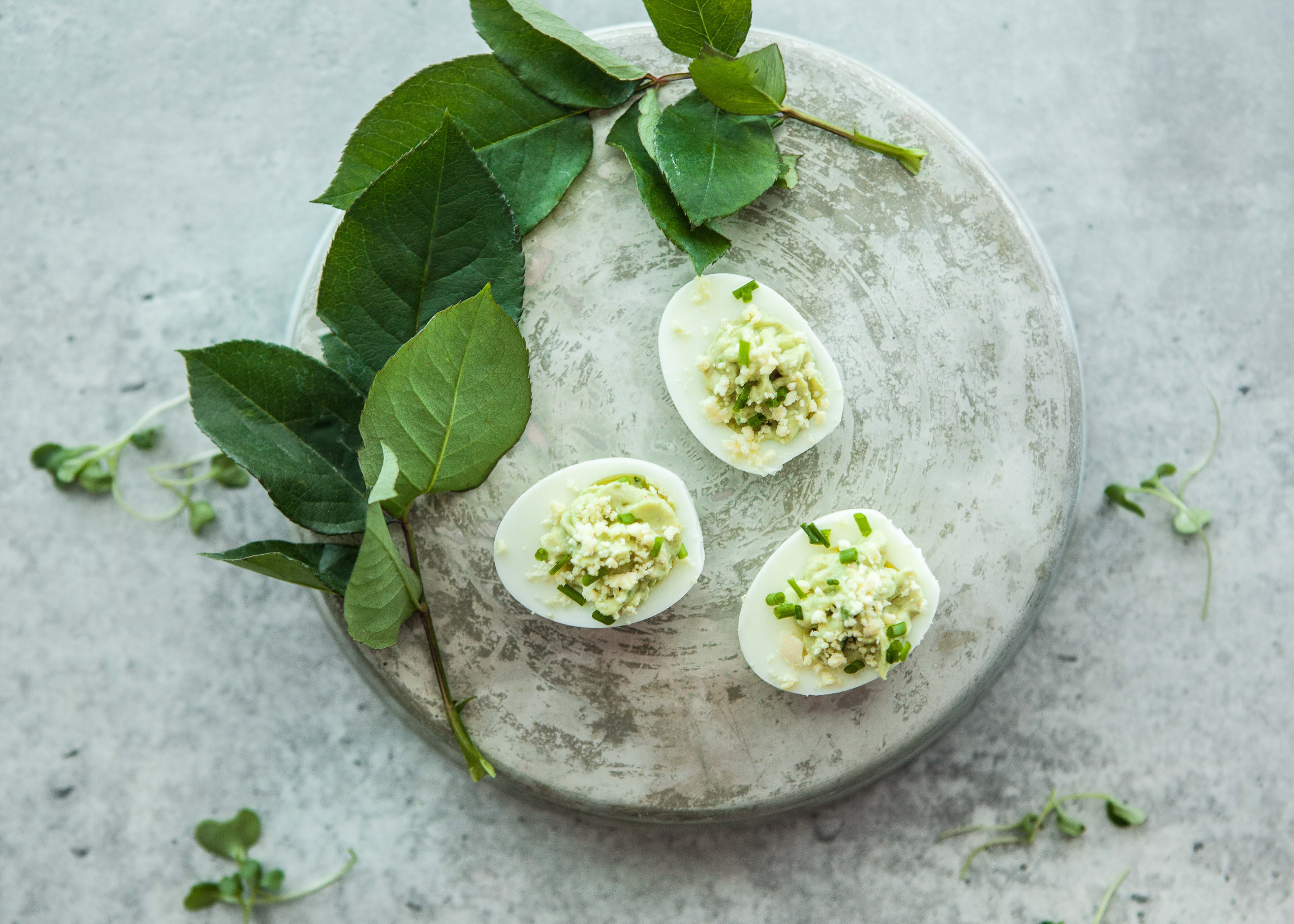 Professional Food Photography - Eggs Mimosa