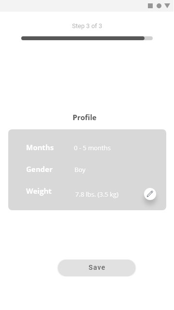 Profile overview