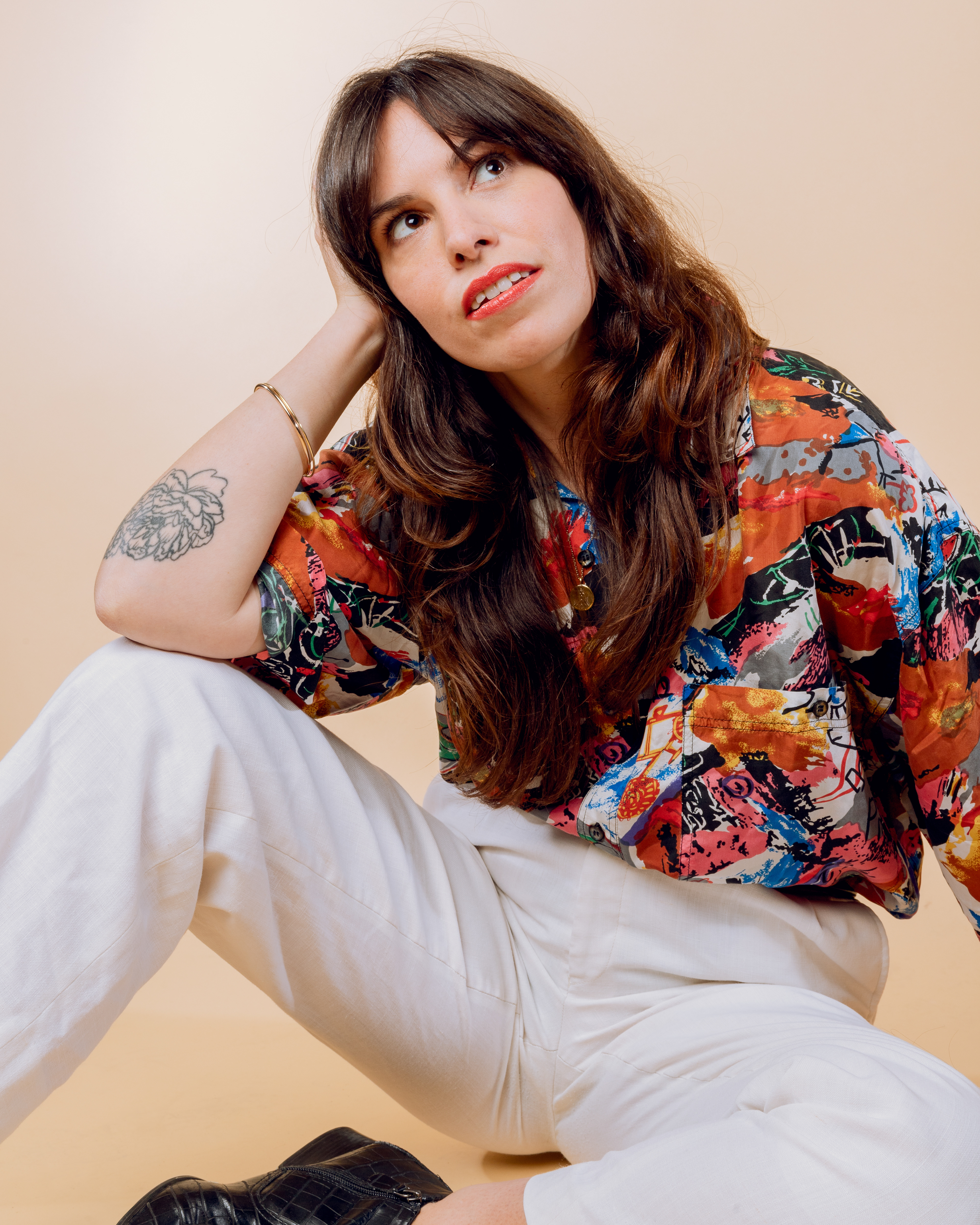 Fashion advertising for Crush on Shop with blogger @histoireseconde